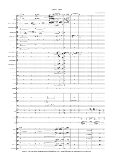 Worthy Is The Lamb (arr. Daniel H Rosa)