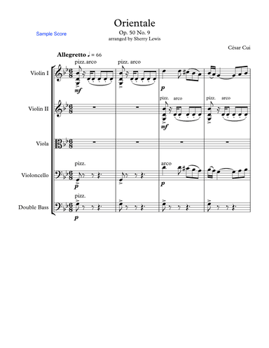 Open Arms (arr. Sherry Lewis)