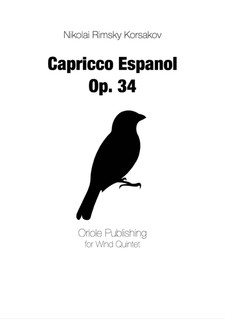 Rimsky Korsakov - Capprico Espanol for Wind Quintet (arr. Oriole Publishing)