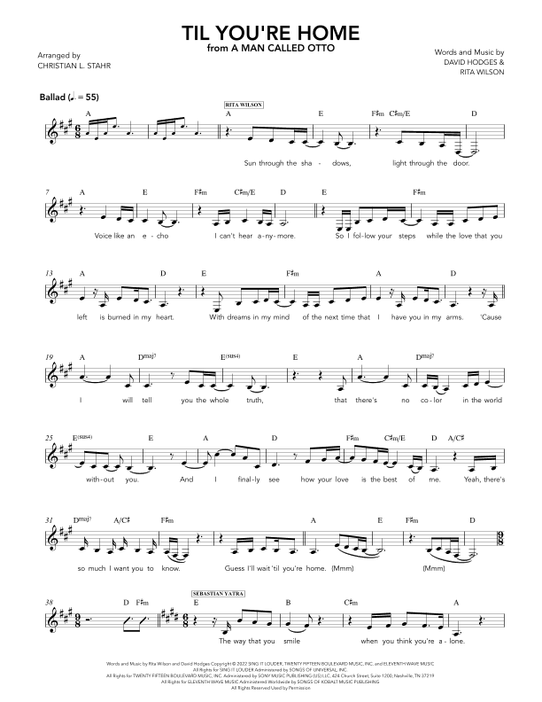 Til You're Home (arr. Christian L. Stahr)