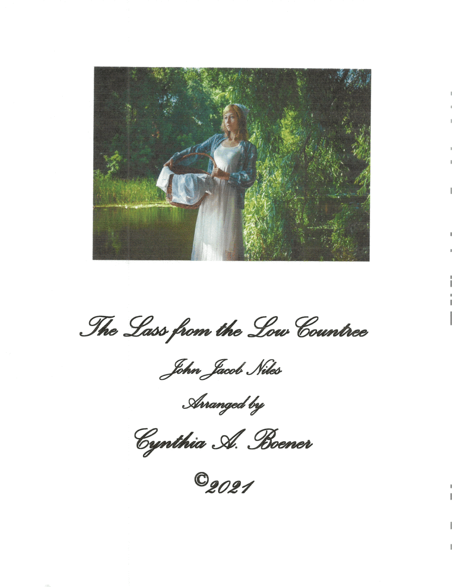 The Lass From The Low Countree (arr. Cynthia A. Boener)