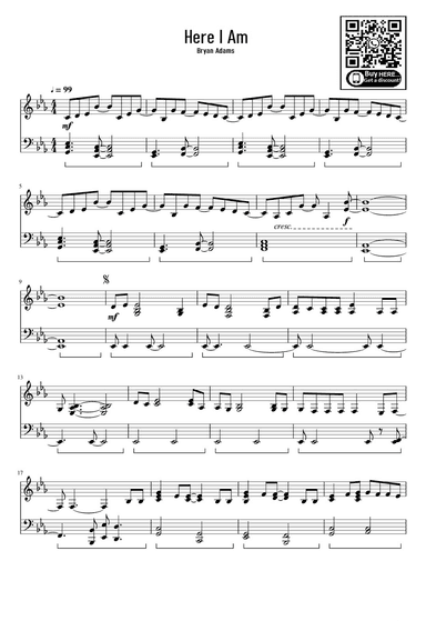 Here I Am (end Title) (arr. eduardo)