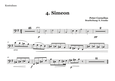Simeon (arr. Sabine Fenske)