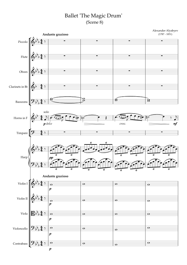 Ballet 'The Magic Drum' - Scene 8