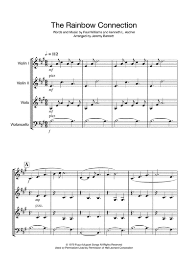 The Rainbow Connection (arr. Jeremy Barnett)