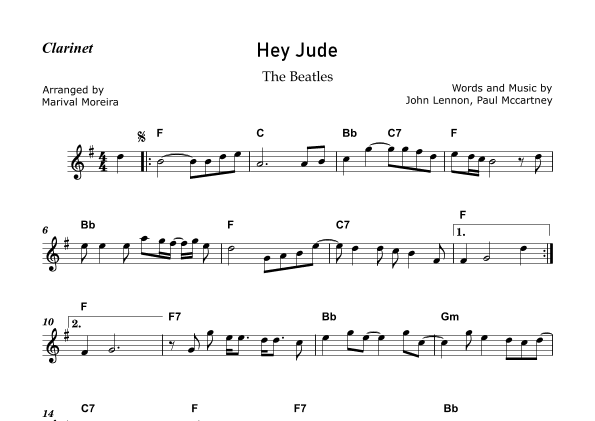 Hey Jude (arr. Marival Moreira)