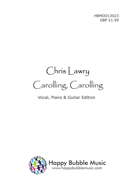 Carolling, Carolling (Piano Vocal Guitar Score)