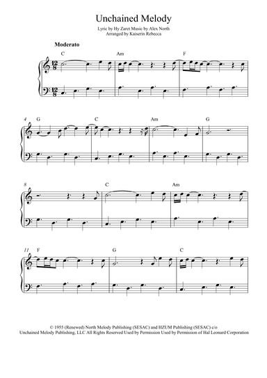 Unchained Melody (arr. Kaiserin Rebecca)