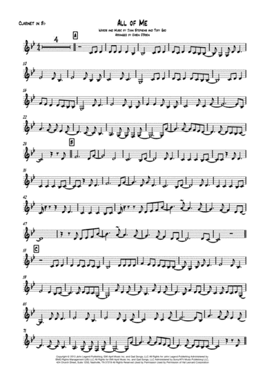 All Of Me (arr. Karen O'Brien)