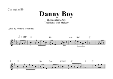 Danny Boy (Londonderry Air) (arr. Gabriel Oliveira)
