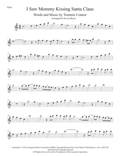 I Saw Mommy Kissing Santa Claus (arr. Kevin Busse)
