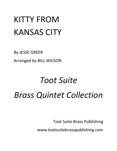 Kitty from Kansas City (arr. Bill Wilson)