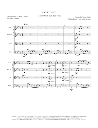 Evermore (arr. Adam Penrose)