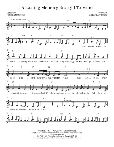 A Lasting Memory Brought to Mind