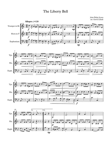 Liberty Bell March (arr. Gavin Lendt)