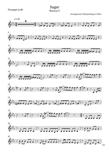 Sugar (arr. Melquisedeque C.Silva)