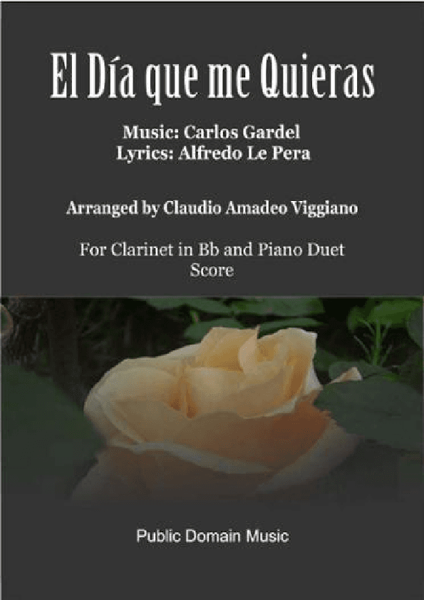 El día que me quieras (arr. Claudio Amadeo Viggiano)