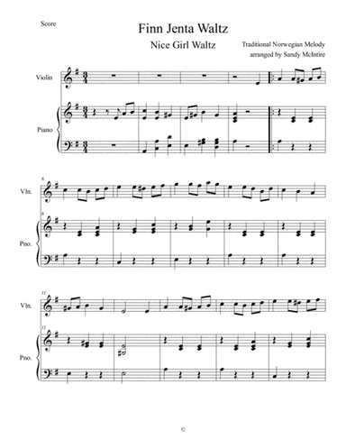 Finn Jenta (arr. Sandy McIntire)