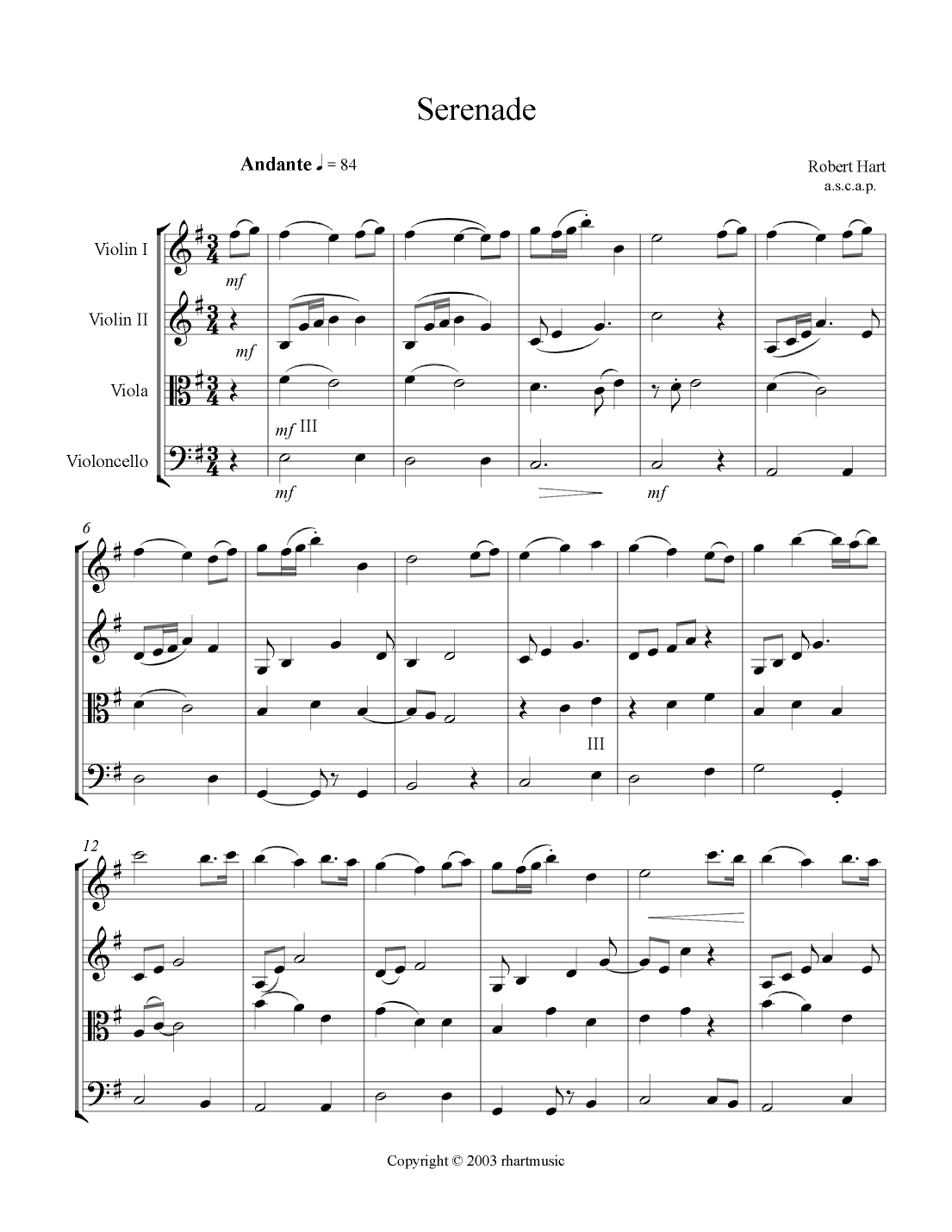 Serenade
