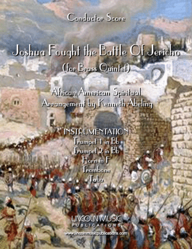 Joshua Fought the Battle of Jericho (for Brass Quintet) (arr. Kenneth Abeling)