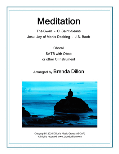 Meditation for SATB choir and oboe (arr. Brenda Dillon)