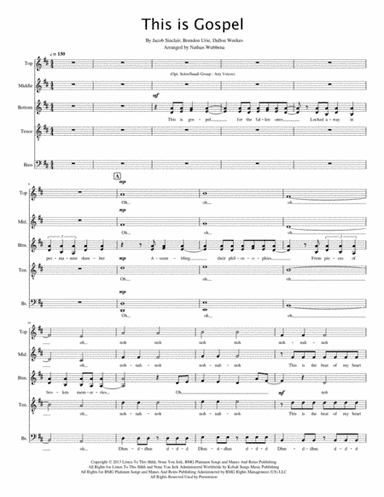 This Is Gospel (arr. Nathan Wubbena)