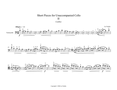 Unaccompanied Cello II - Conflict