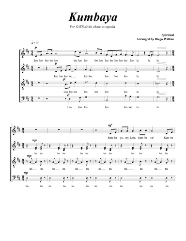 Kumbaya (Diego Willian) (arr. Diego Willian)