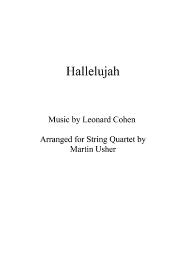 Hallelujah (arr. Martin Usher)