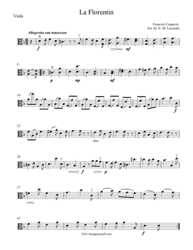 La Florentin (arr. Nick Lacanski)