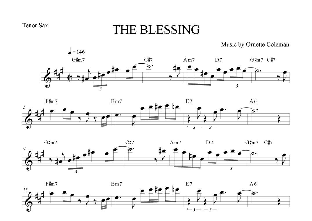 The Blessing (arr. The Sheet Music Library)