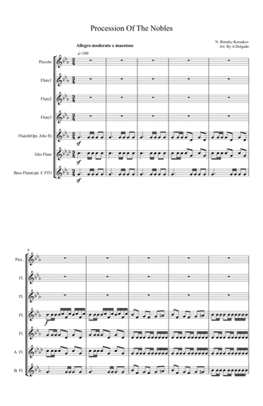 Procession Of The Nobles (arr. Alissa Delgado)