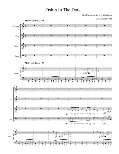 Fishin' In The Dark (arr. Jessica Fritz)