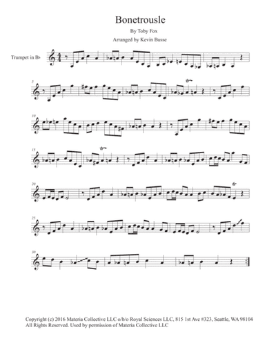 Bonetrousle (from Undertale) (arr. Kevin Busse)