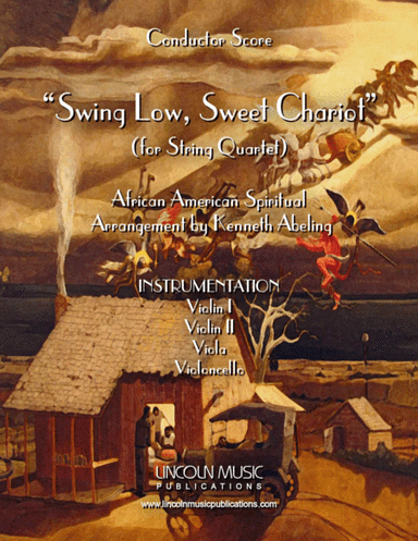 Swing Low, Sweet Chariot (for String Quartet) (arr. Kenneth Abeling)