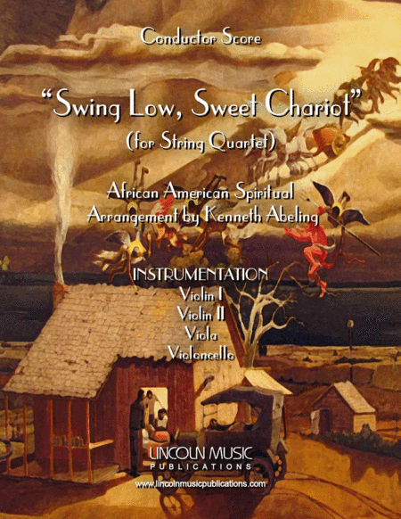 Swing Low, Sweet Chariot (for String Quartet) (arr. Kenneth Abeling)