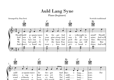 Auld Lang Syne (arr. Dan Ireti)