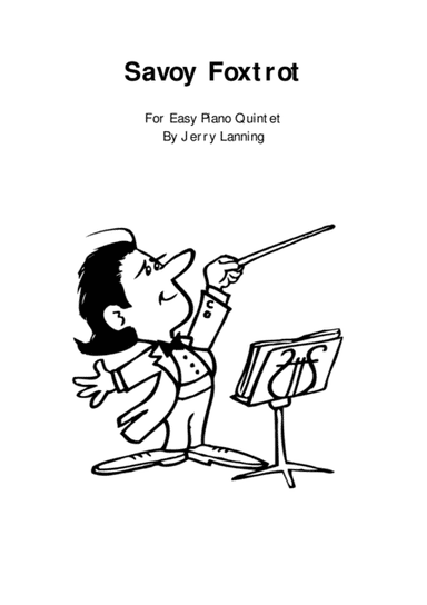 Savoy Foxtrot Easy Piano Quintet