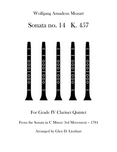 Sonata no. 14 (Clarinets) (arr. Glen D. Lienhart)