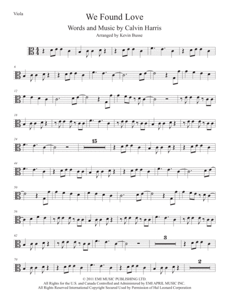 We Found Love (arr. Kevin Busse)