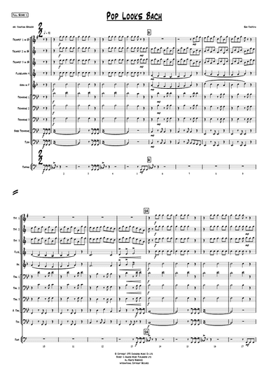 Pop Looks Bach (arr. Jonathan Spencer)