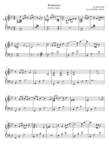 Rocketman (arr. Debbie Vinick)