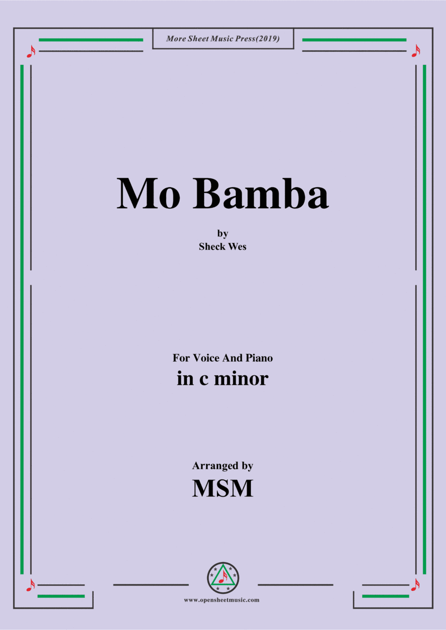 Mo Bamba (arr. Open Cloud)