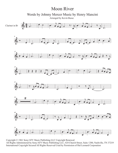 Moon River (arr. Kevin Busse)