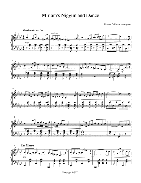 Miriam's Niggun and Dance