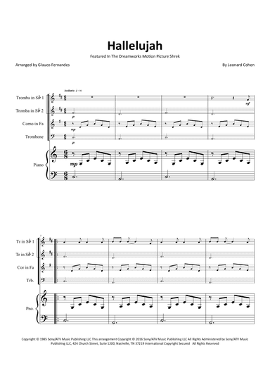 Hallelujah (arr. Glauco Fernandes)