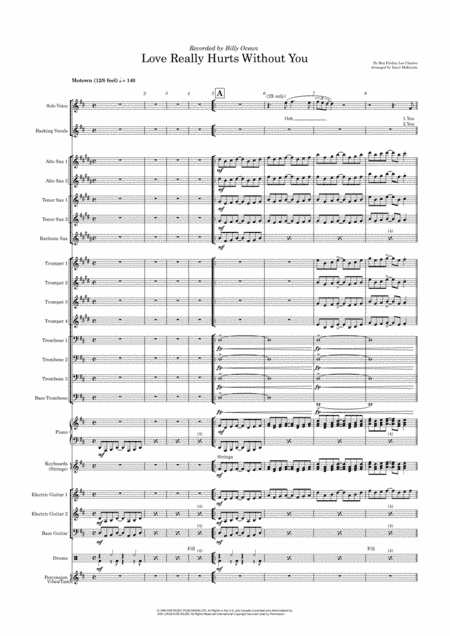 Love Really Hurts Without You (arr. Daryl McKenzie)