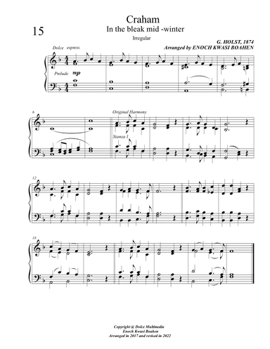 Craham ( Hymn tune ) (arr. Enoch Kwasi Boahen)