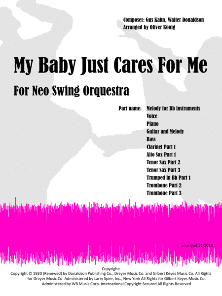 My Baby Just Cares For Me (arr. Oliver König)