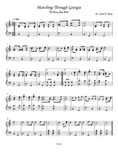 Marching Through Georgia (arr. Joseph B. Neeley)